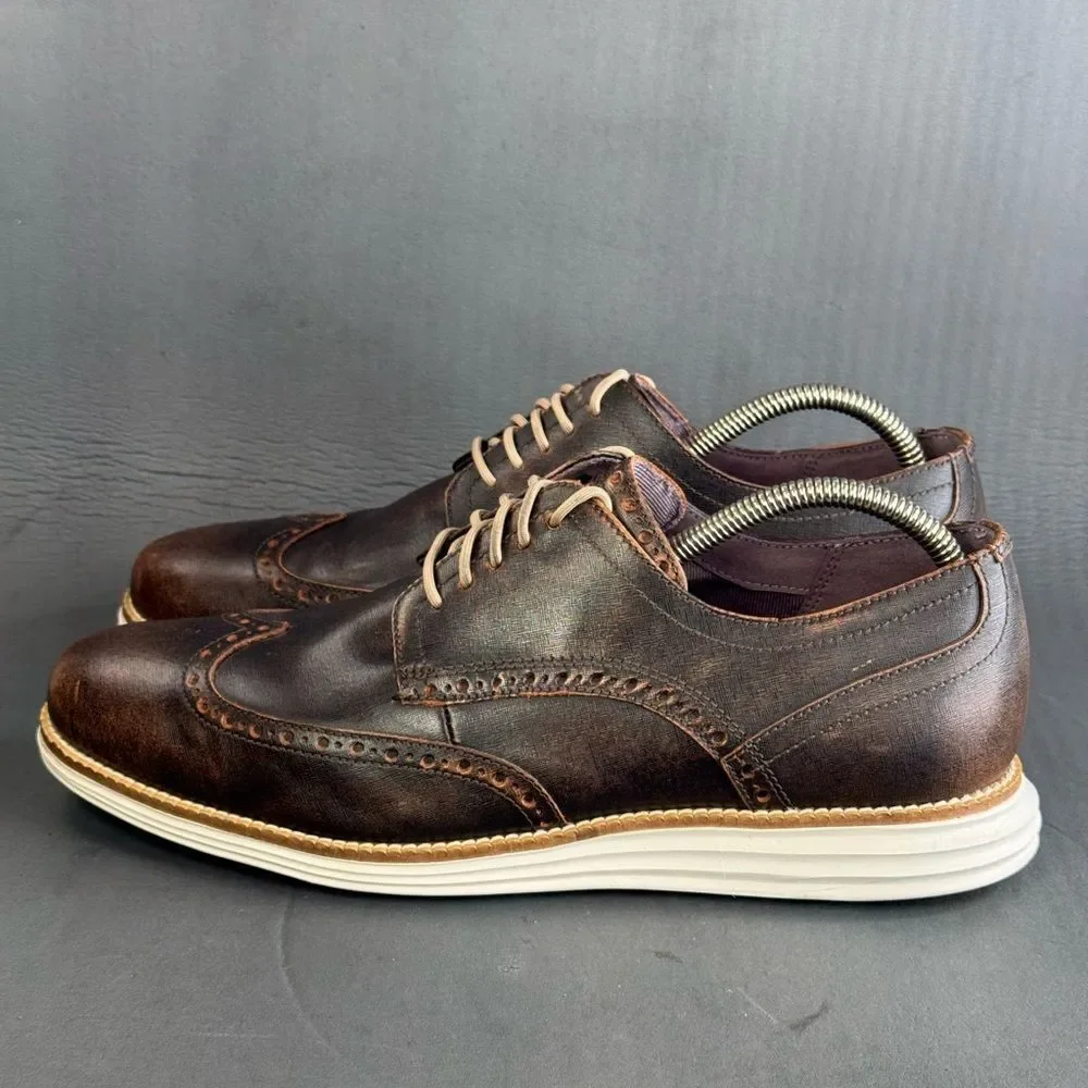 Cole Haan Men's OriginalGrand Wingtip Oxford sneaker Shoes size 10